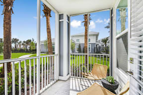 Private Balconies at The Gallery Luxury Apartments in Trinity, FL
