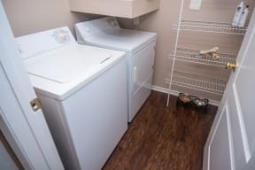 In-home washer and dryer | River Stone Ranch