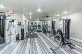 Fitness center at Northland at the Arboretum | Austin apartment complex