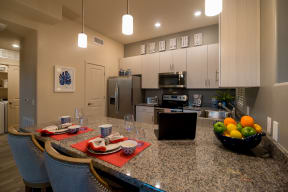 Kitchen with stainless steel appliances | Pima Canyon