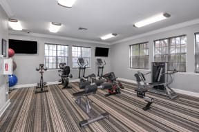 Fitness center with cardio machines  | Ashlar