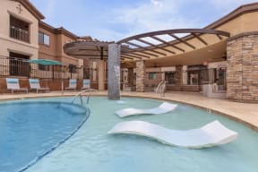 Resort style swimming pool | Canyons at Linda Vista Trail