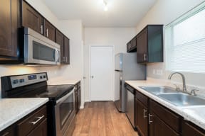 Renovated kitchen with stainless steel appliances  | Canyon Creek