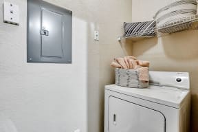 In-home laundry  | Estates at Heathbrook