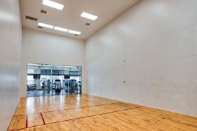 Racquetball court  | Estates at Heathbrook