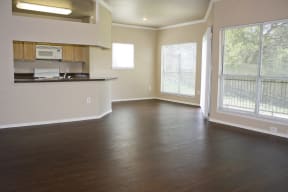 Select homes offer wood style flooring | Madison at the Arboretum