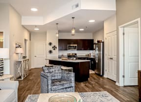 Open concept floor plans | The Station at River Crossing