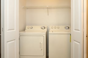 In home washer and dryer | Village Oaks