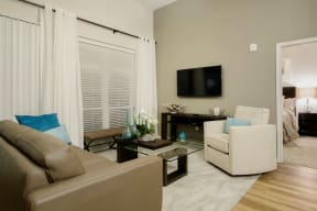 Living room | Lofts at Zebulon