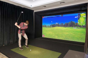Golf simulator | Inspire Southpark