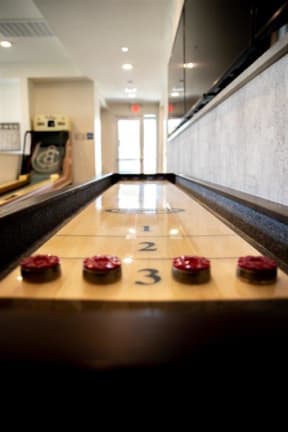 shuffle board game