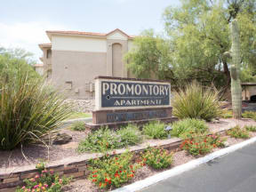 Welcoming property signage | Promontory