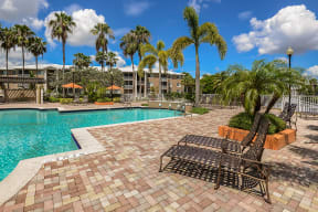 Apartment complex pool | Promenade at Reflection Lakes in Fort Myers