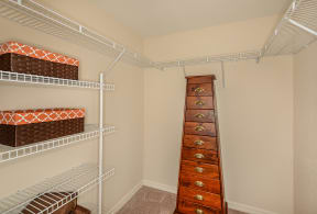 Spacious apartment closet | Promenade at Reflection Lakes rentals | Fort Myers