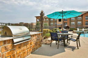Poolside Grilling Area | The Legend
