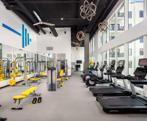 Fitness center and spa | SLX Atlanta