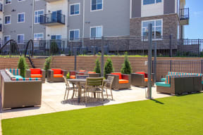 Outdoor patio seating  | SoRoc on Maine