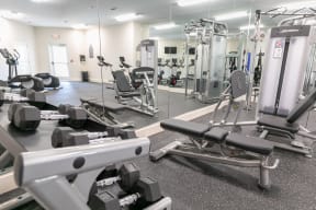 24 hour fitness center | The Station at River Crossing