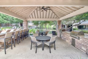 Outdoor Kitchen| Lodge at Lakeline Village