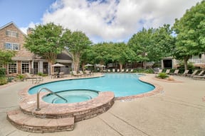 Resort style swimming pool | Lodge at Lakeline Village