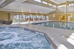 Indoor Hot Tub and Swimming Pool
