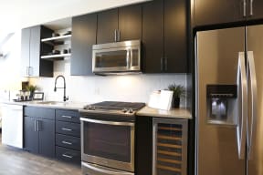 Modern Kitchen with Appliances