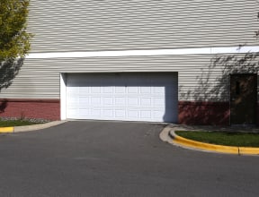 Exterior Garage Door for Underground Parking