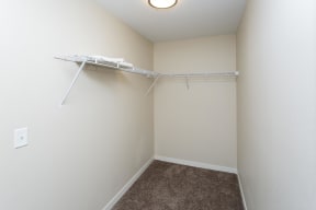 Walk in Closet with Shelves