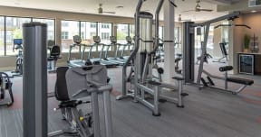 State of the art fitness center at 2000 West Creek Apartments, Virginia, 23238
