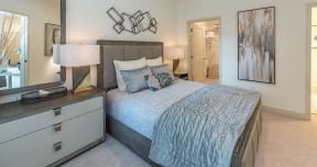 Spacious bedrooms with walk-in closets at 2000 West Creek Apartments, Virginia, 23238