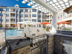 Pool  Kitchen at Solace Apartments in Virginia Beach  23464