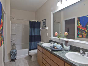 Vanities at Times Square Apartments in Dublin OH