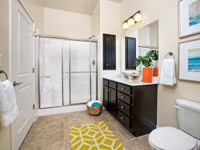 Bathroom at Solace Apartments in Virginia Beach  23464