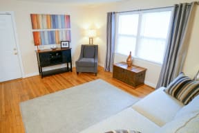 Affordable apartments in Norfolk VA living room