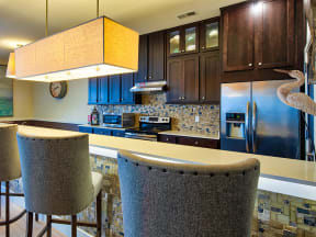 Kitchen Island at Solace Apartments in Virginia Beach  23464