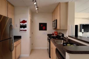 Spectrum Apartments in Arlington VA kitchen