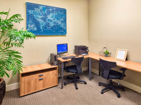 Work area at Solace Apartments 23464