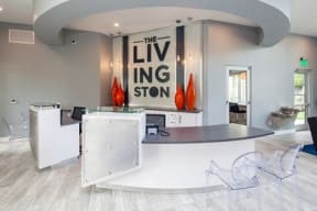 The Livingston Clubhouse Interior