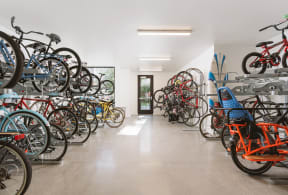Bike Storage Room Onsite