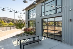 Coworking Hub Outdoor Patio