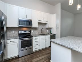 Energy Star Stainless Steel Berewick Pointe Appliances in Charlotte, NC Apartment Rentals for Rent