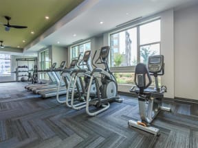 State Of The Art Berewick Pointe Fitness Center in Charlotte, NC Rental Homes