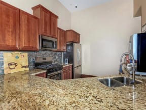Granite Countertop Montecito Pointe Kitchen in Las Vegas, NV Apartment Homes