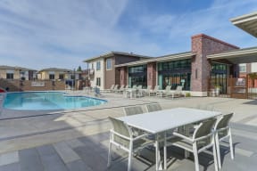 Pool Deck at Sierra Gateway Apartments, California, 95677