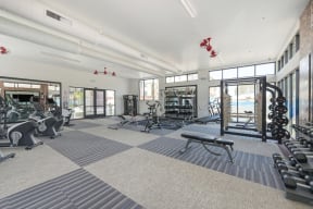 Fitness Center at Sierra Gateway Apartments, Rocklin, CA