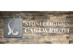 Logo at Stoneleigh on Cartwright Apartments, J Street Property Services, Balch Springs, 75180