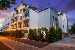 Brand New Community in North Hollywood with lush landscaping
