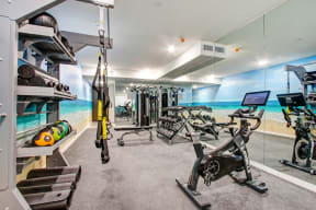 Gym - Brand New Apartments for rent in North Hollywood