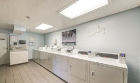 Laundry Care Center
 at The Palms Apartments in Hawthorne Los Angeles California.