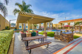 Clubhouse at Whiffle Tree Apartments in Huntington Beach California.